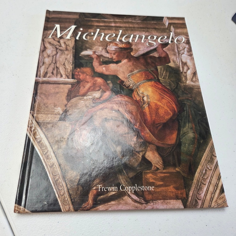 Michelangelo Treasures of Art Trewin Copplestone ISBN 0517160587 Hardcover Book